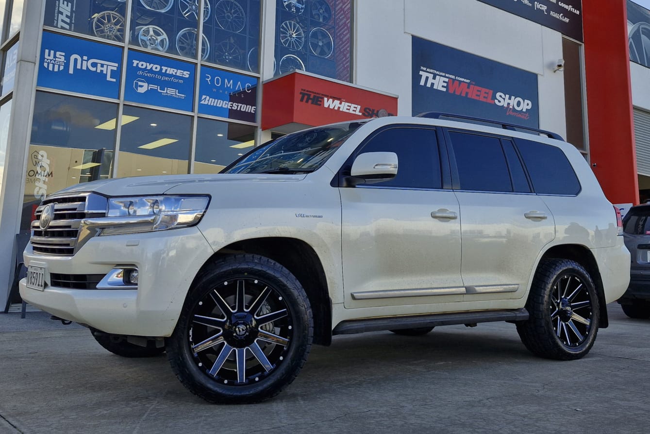 TOYOTA LANDCRUISER WITH FUEL WHEELS |  | TOYOTA